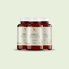 Vital C liposomalna witamina C – trzy butelki suplementu diety, 30 kapsułek