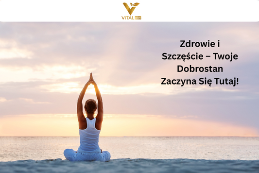 Kobieta wykonująca pozycję jogi pod niebem