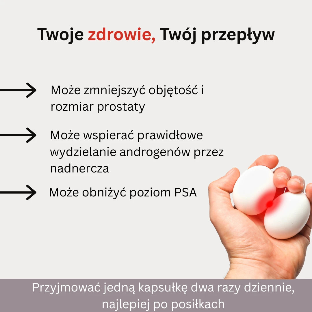 Korzyści Prost-X dla zdrowia prostaty