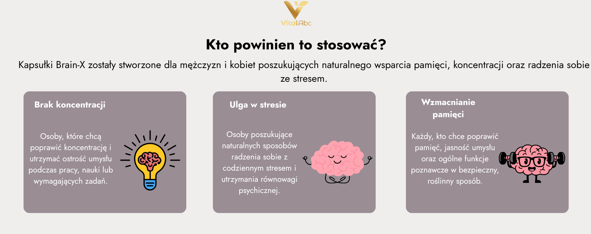 Kto powinien stosować Brain-X