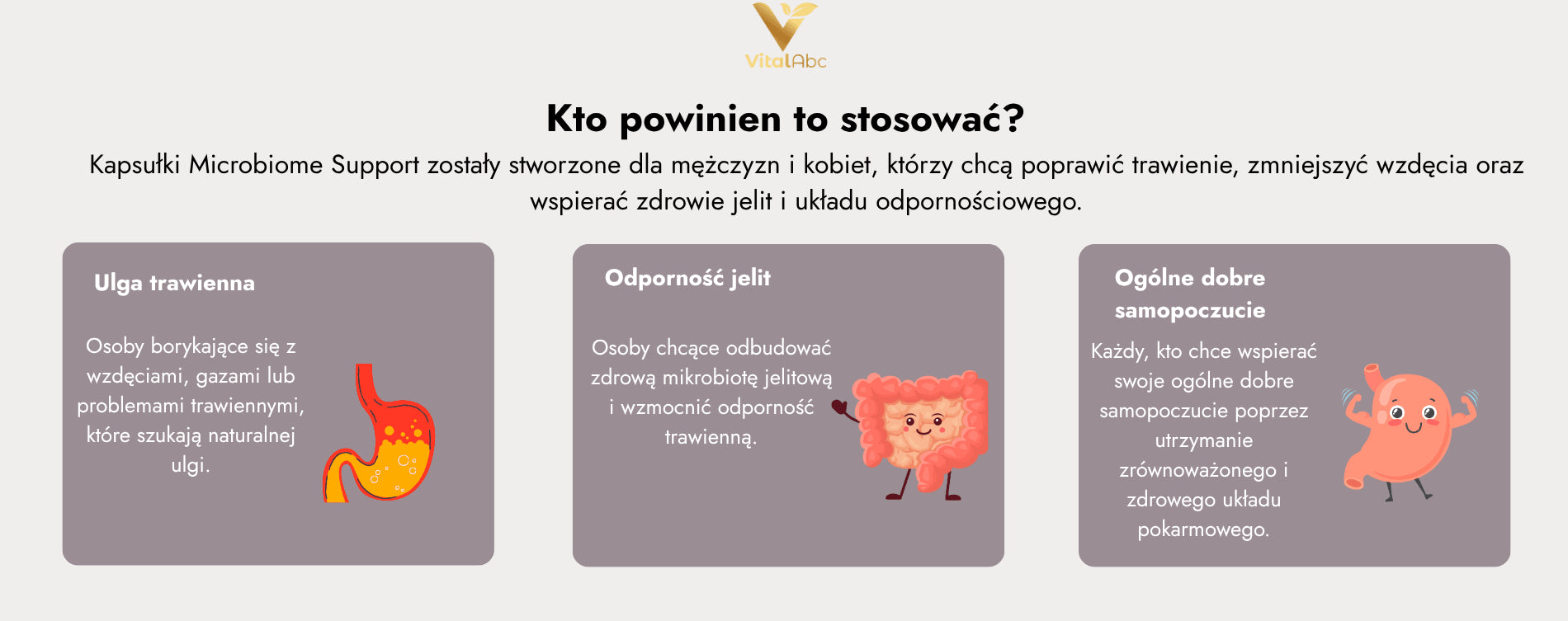 Kto powinien stosować Microbiome Support?