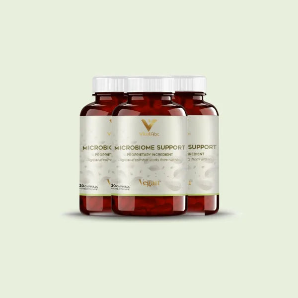 Microbiome Support 3 opakowania na gazy, trawienie i wzdęcia