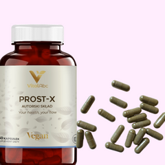 Image of Prost-X bottle with capsules