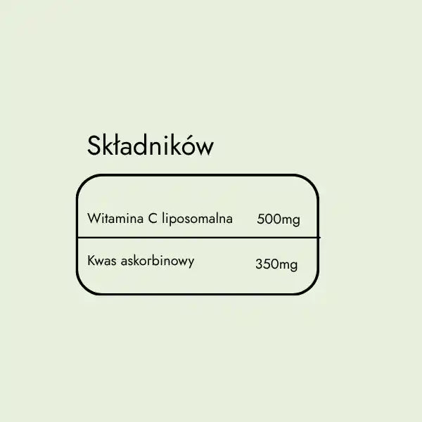 Vital C składniki – liposomalna witamina C