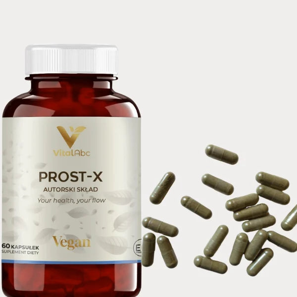 Prost-X – suplement diety na przepływ moczu, bolesne oddawanie moczu i częste oddawanie moczu u mężczyzn